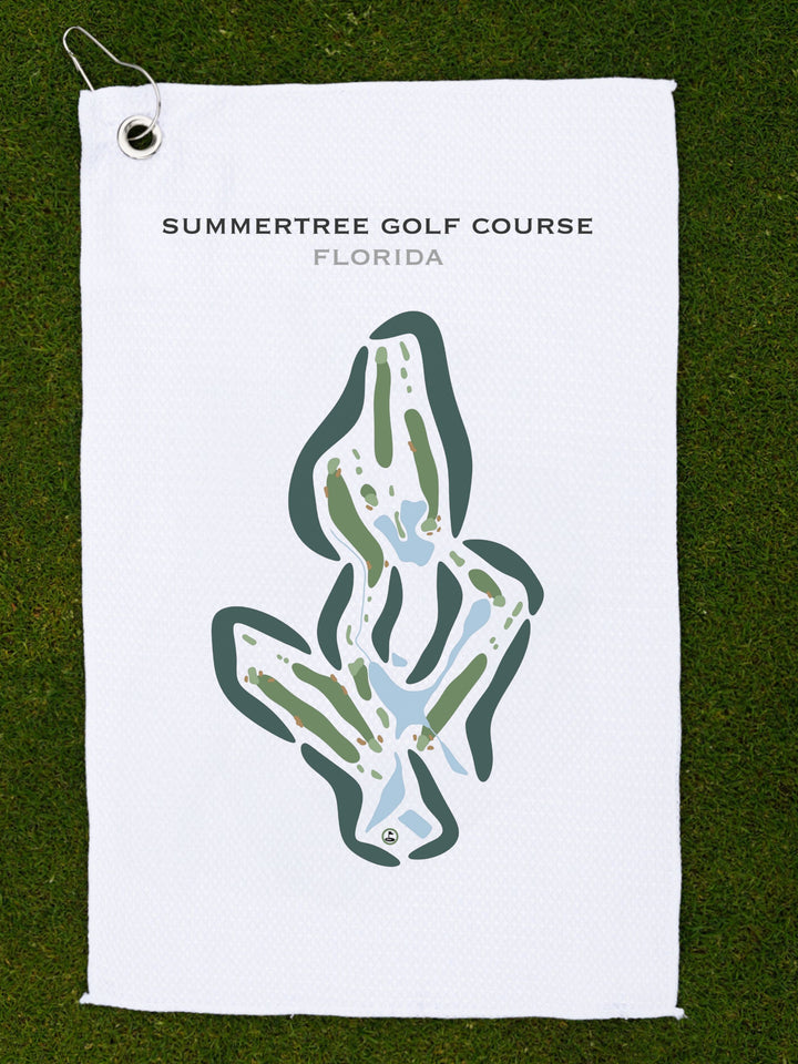 Summertree Golf Course, Florida - Printed Golf Courses