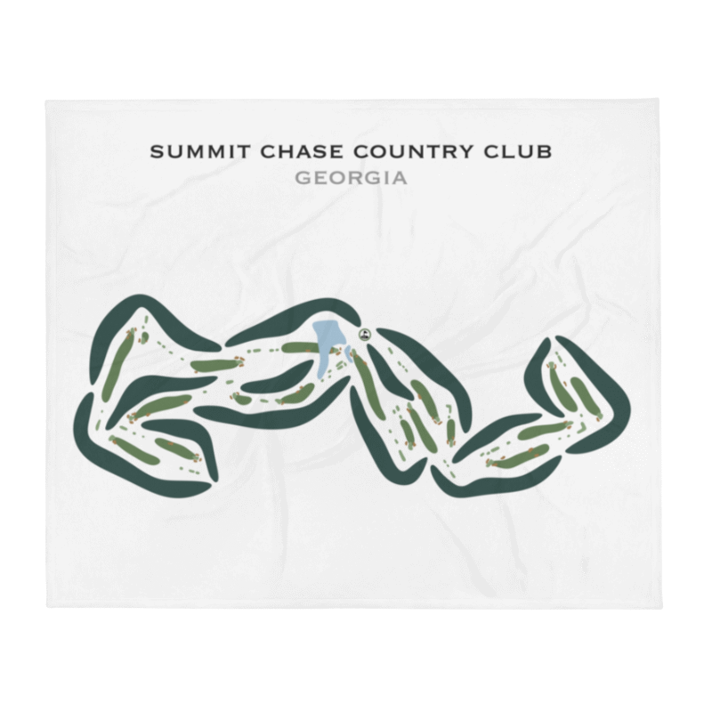 Summit Chase Country Club, Georgia - Printed Golf Courses