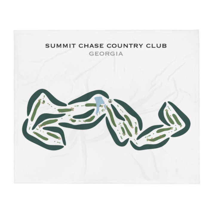 Summit Chase Country Club, Georgia - Printed Golf Courses