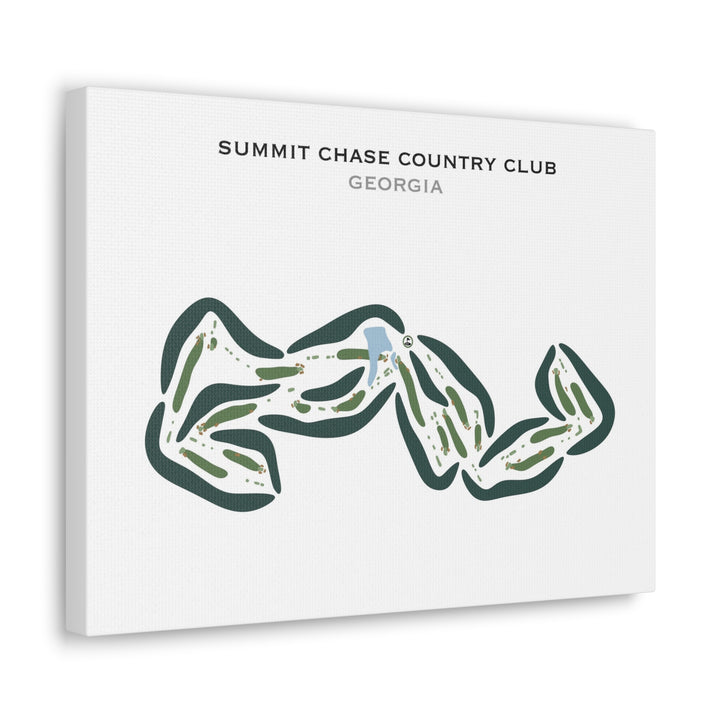 Summit Chase Country Club, Georgia - Printed Golf Courses
