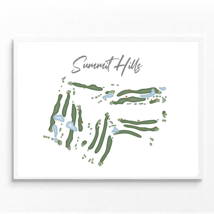 Summit Hills Country Club, Kentucky (New Course) - Gradient Style