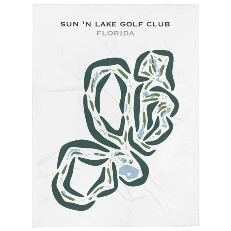 Sun 'N Lake Golf Club, Florida - Printed Golf Courses