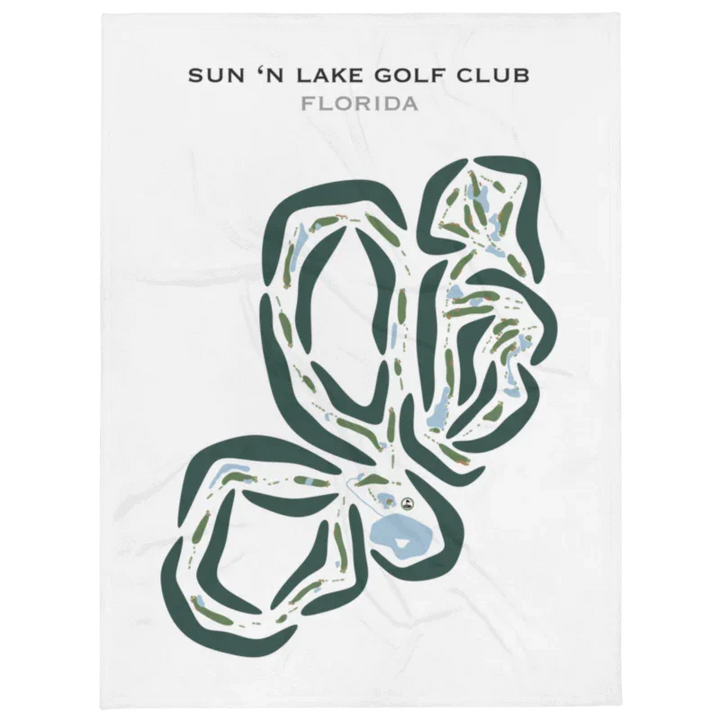Sun 'N Lake Golf Club, Florida - Printed Golf Courses