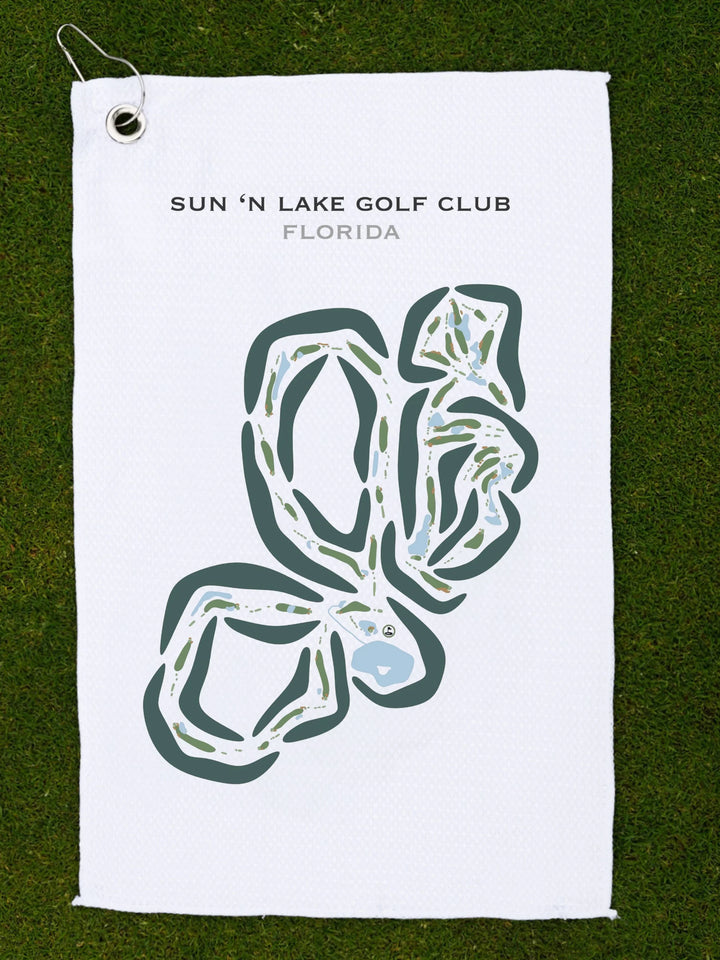 Sun 'N Lake Golf Club, Florida - Printed Golf Courses