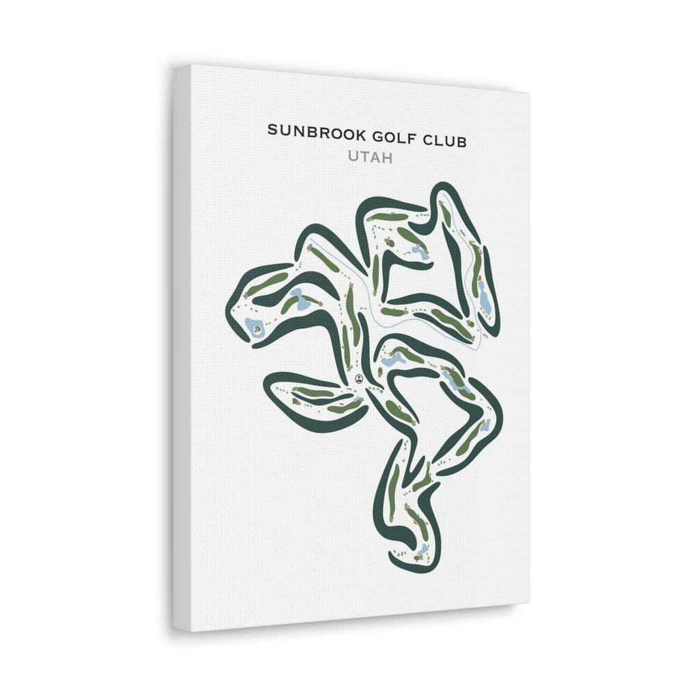 Sunbrook Golf Club, St George Utah - Printed Golf Courses - Golf Course Prints