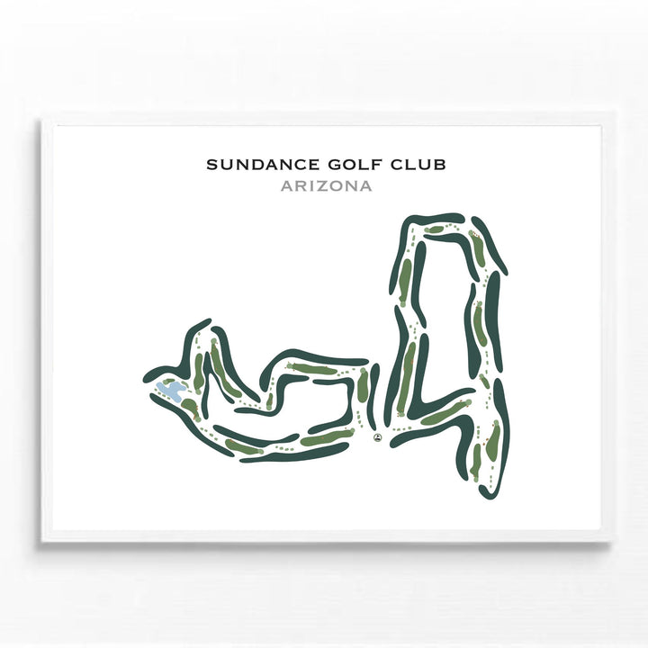 Sundance Golf Club, Arizona - Printed Golf Course