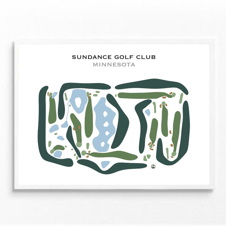 Sundance Golf Club, Minnesota - Printed Golf Courses