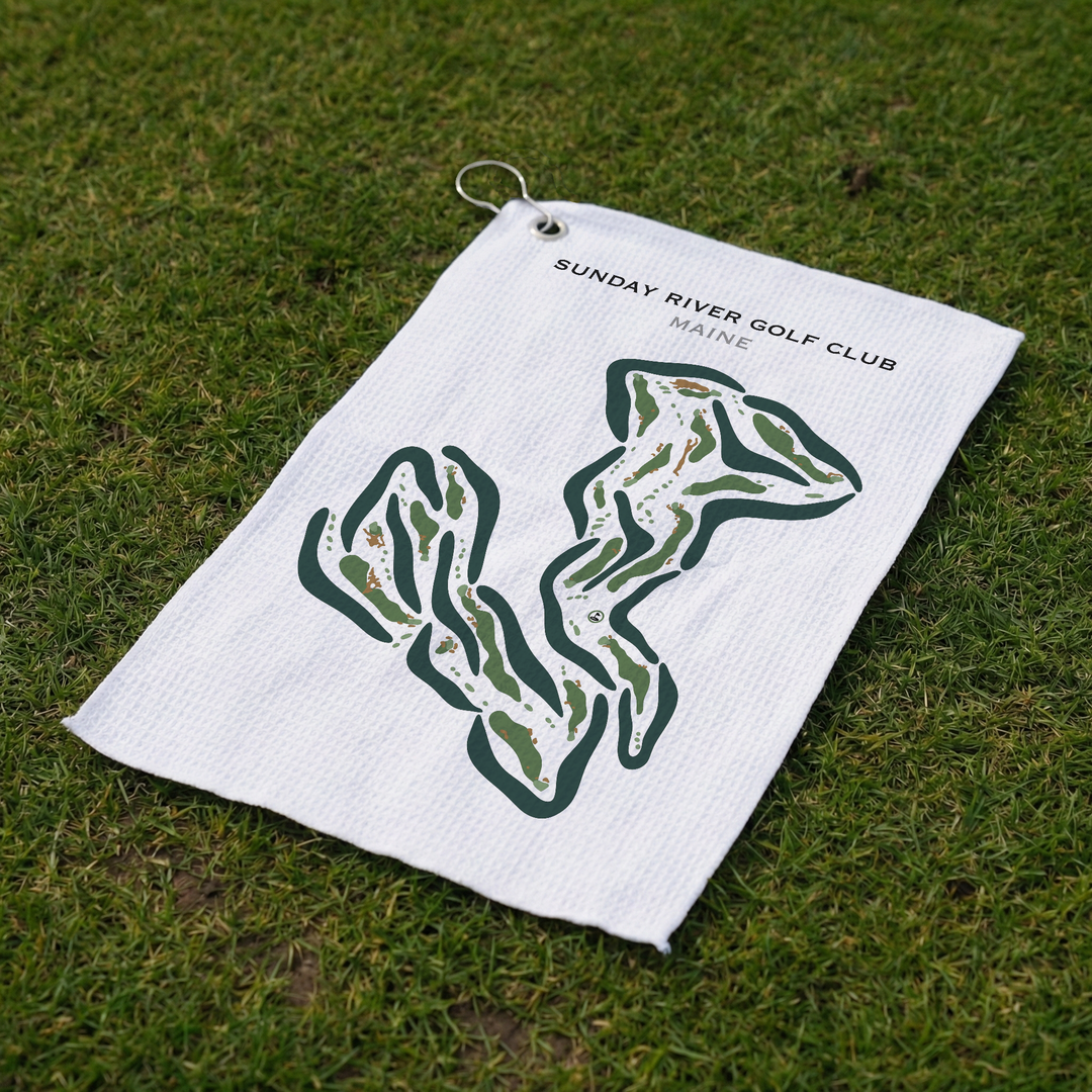 Sunday River Golf Club, Maine - Printed Golf Courses