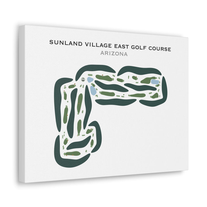 Sunland Village East Golf Course, Arizona - Printed Golf Courses