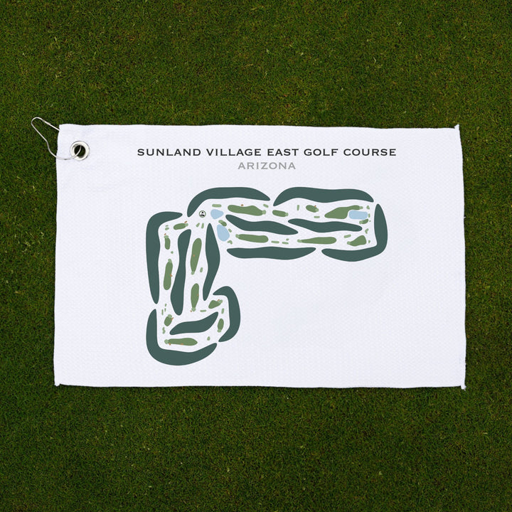 Sunland Village East Golf Course, Arizona - Printed Golf Courses