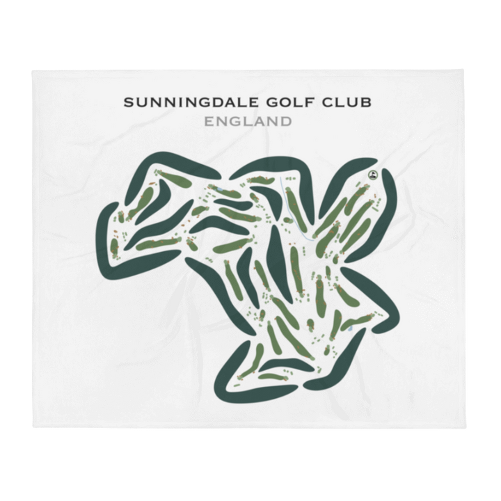 Sunningdale Golf Club, England - Printed Golf Courses