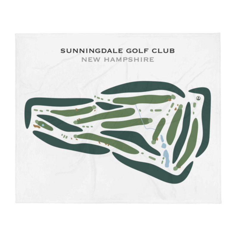Sunningdale Golf Club, New Hampshire - Printed Golf Courses