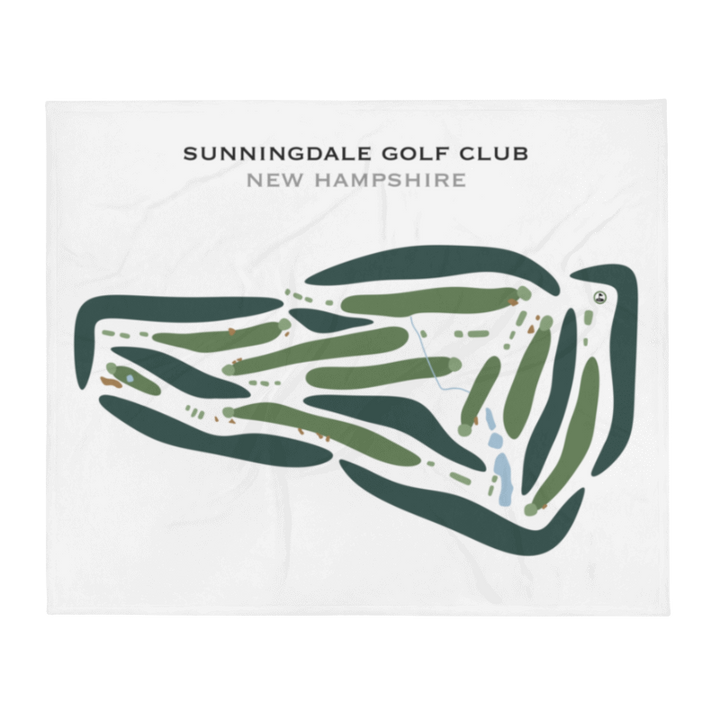 Sunningdale Golf Club, New Hampshire - Printed Golf Courses