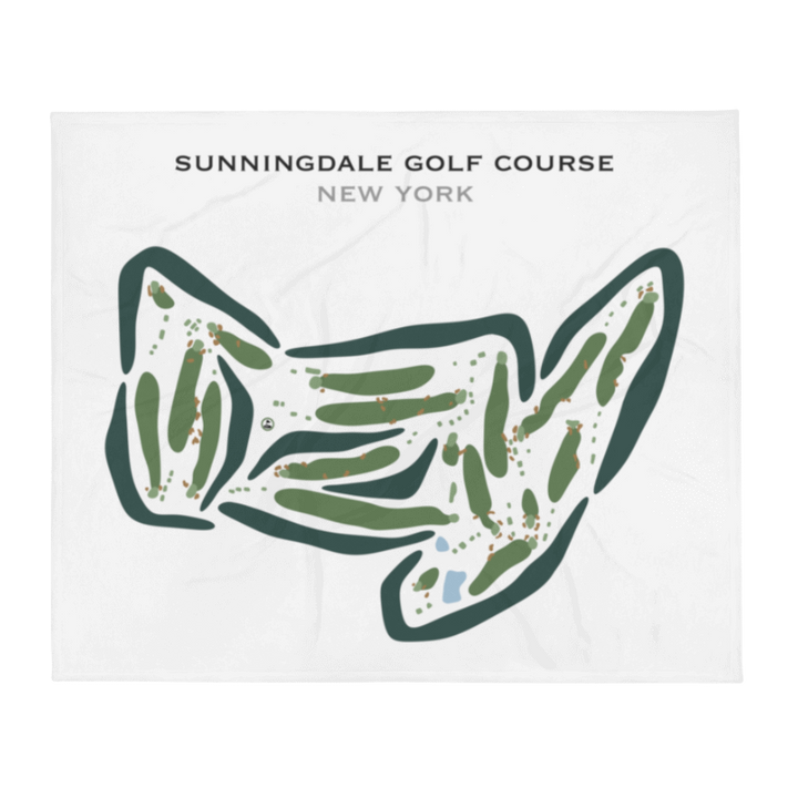 Sunningdale Country Club, New York - Printed Golf Courses