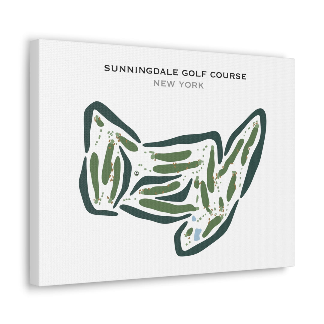 Sunningdale Country Club, New York - Printed Golf Courses