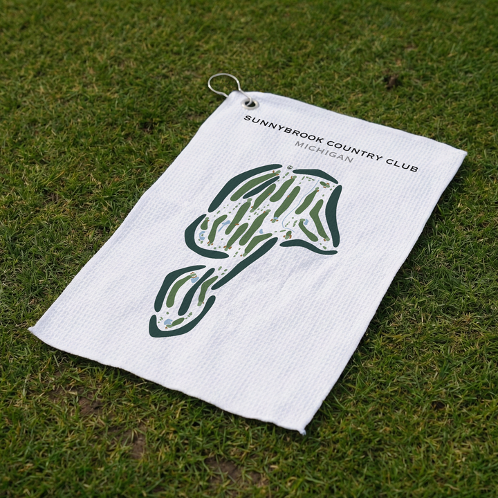 Sunnybrook Country Club, Michigan - Printed Golf Courses