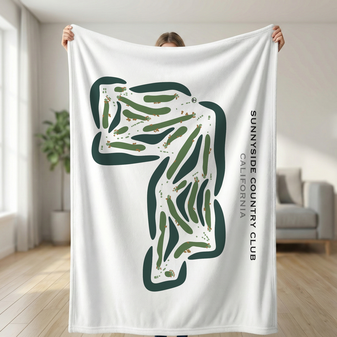 Sunnyside Country Club, California - Printed Golf Courses
