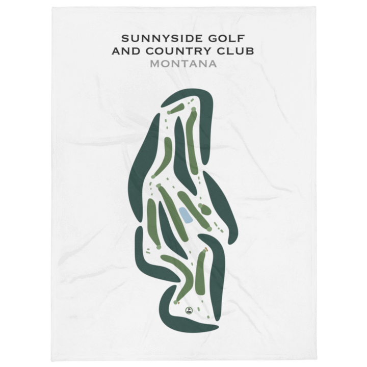 Sunnyside Golf & Country Club, Montana - Printed Golf Courses