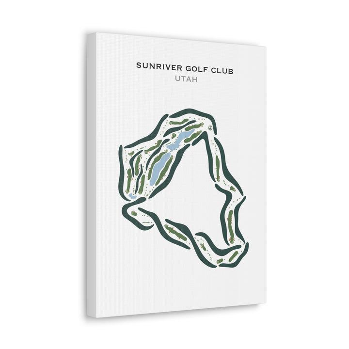 Sunriver Golf Club, St George Utah - Printed Golf Courses