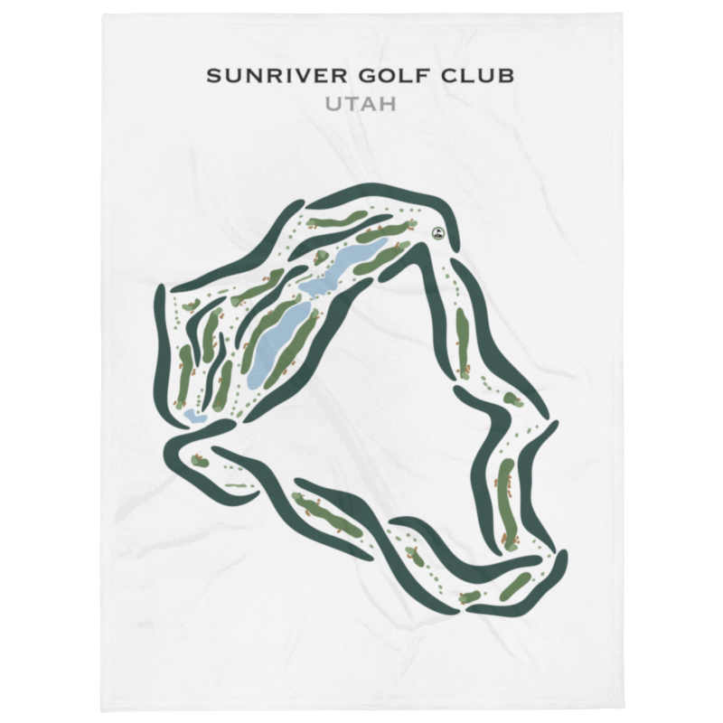 Sunriver Golf Club, St George Utah - Printed Golf Courses