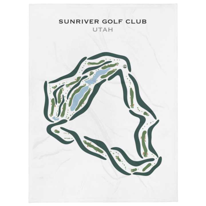 Sunriver Golf Club, St George Utah - Printed Golf Courses