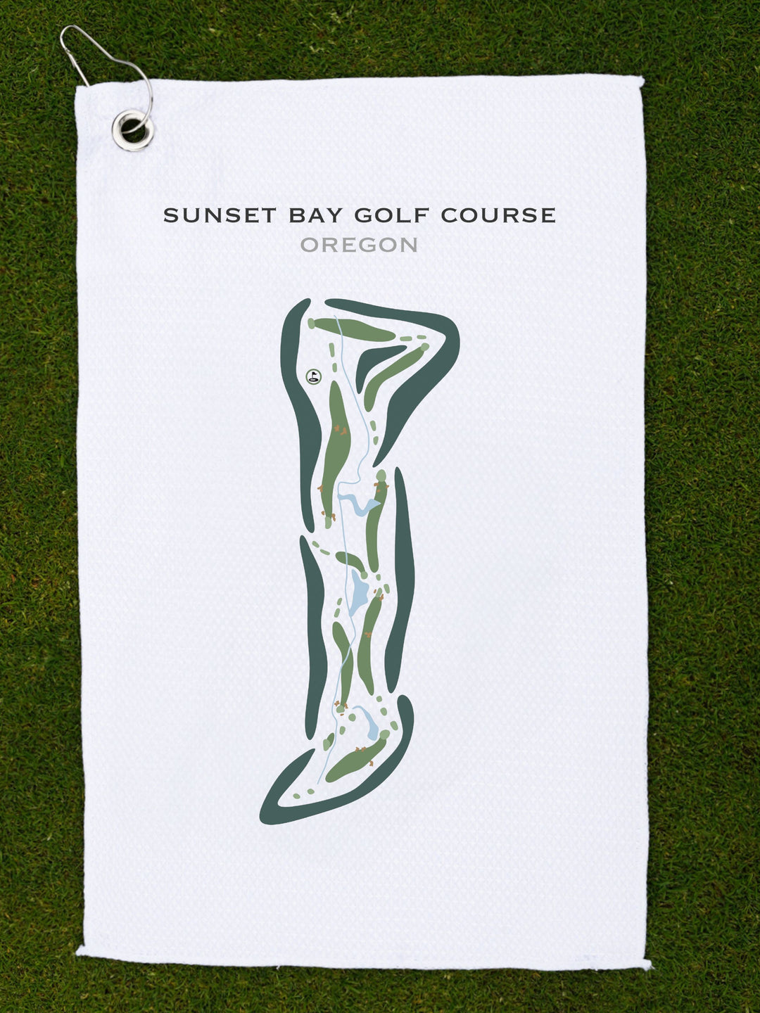 Sunset Bay Golf Course, Oregon - Printed Golf Courses