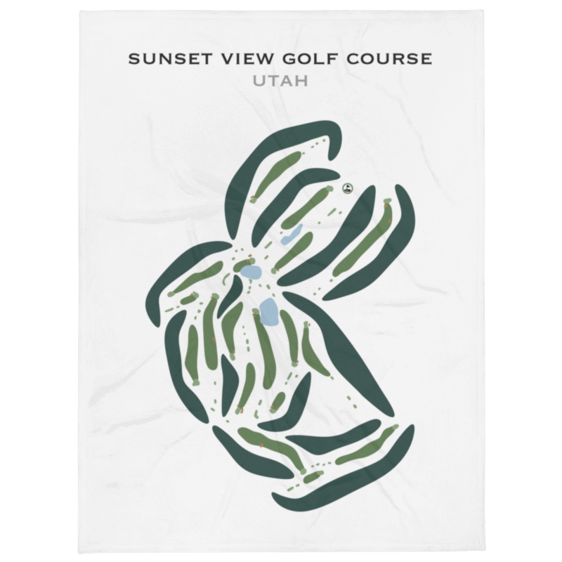 Sunset View Golf Course, Utah - Printed Golf Courses