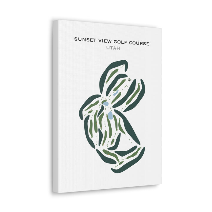Sunset View Golf Course, Utah - Printed Golf Courses