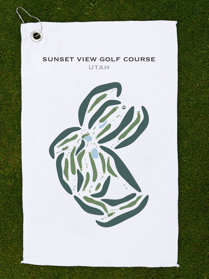 Sunset View Golf Course, Utah - Printed Golf Courses