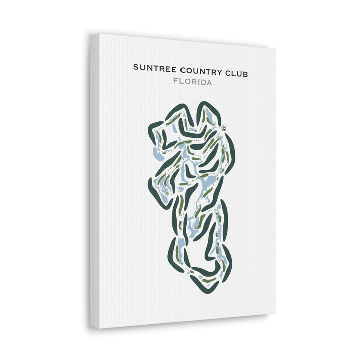 Suntree Country Club, Florida - Printed Golf Courses