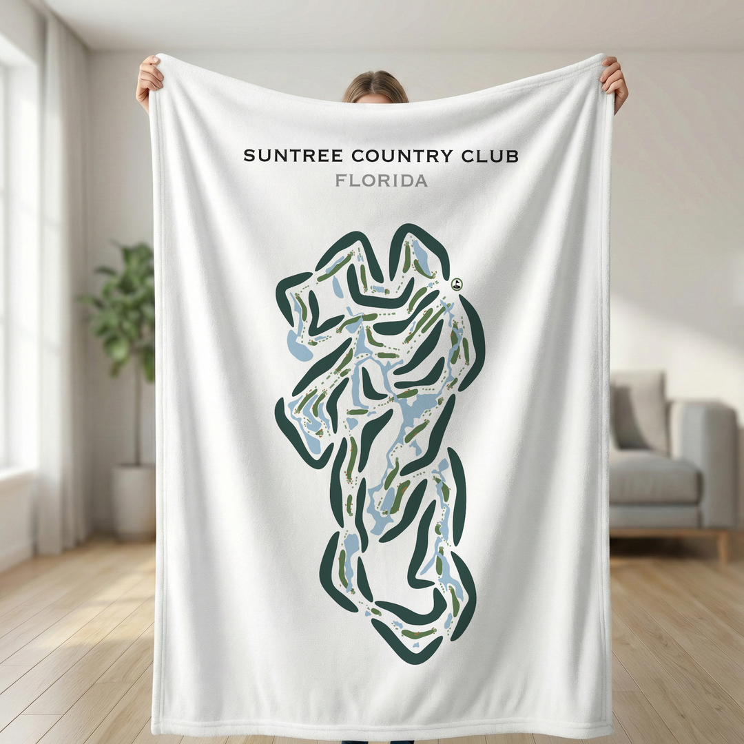 Suntree Country Club, Florida - Printed Golf Courses