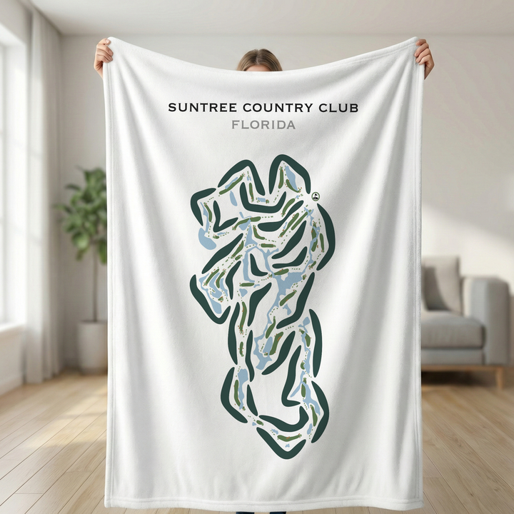 Suntree Country Club, Florida - Printed Golf Courses