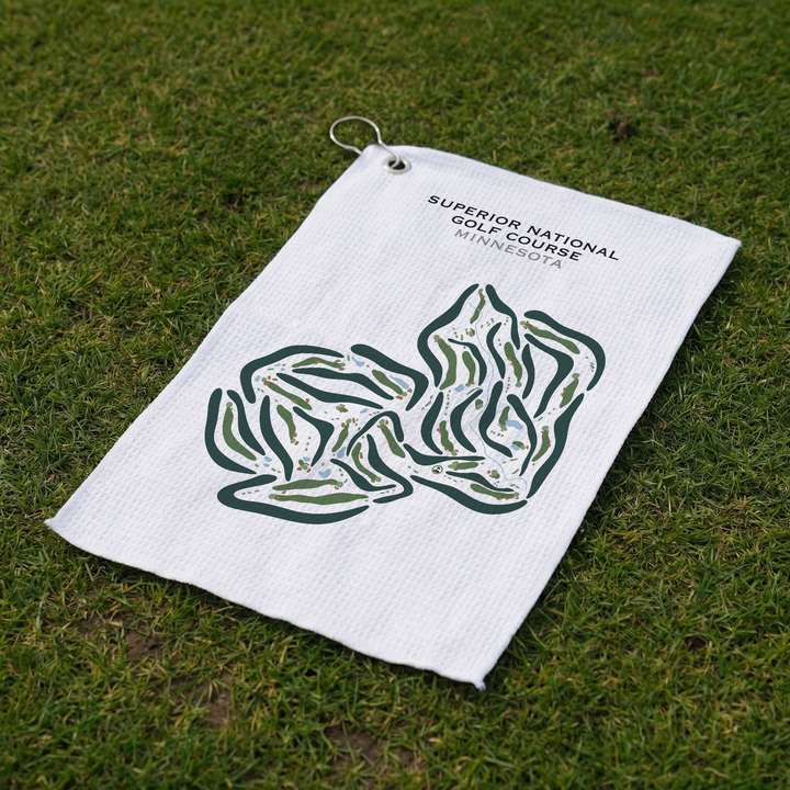 Superior National Golf Course, Minnesota - Printed Golf Courses