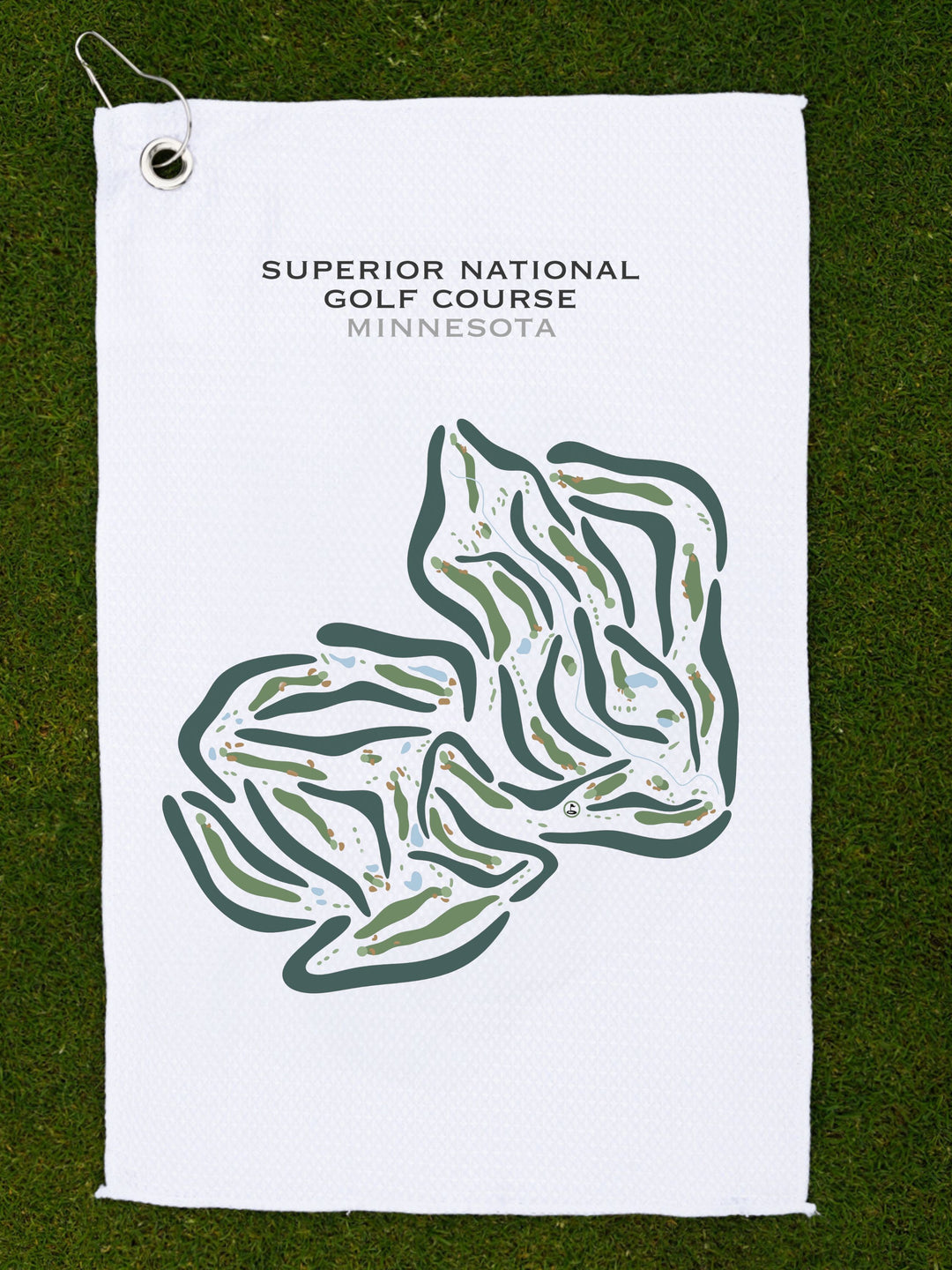 Superior National Golf Course, Minnesota - Printed Golf Courses