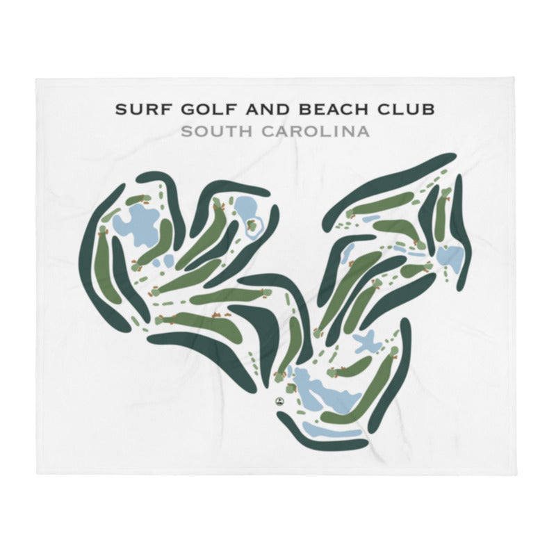 Surf Golf & Beach Club, South Carolina - Printed Golf Course