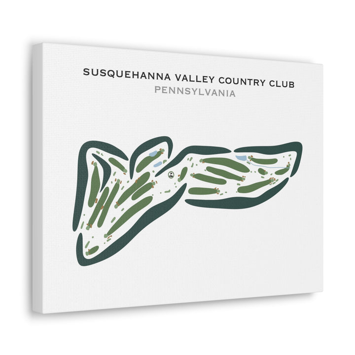 Susquehanna Valley Country Club, Pennsylvania - Printed Golf Courses