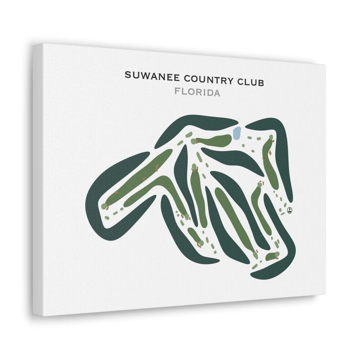 Suwannee Country Club, Florida - Printed Golf Course