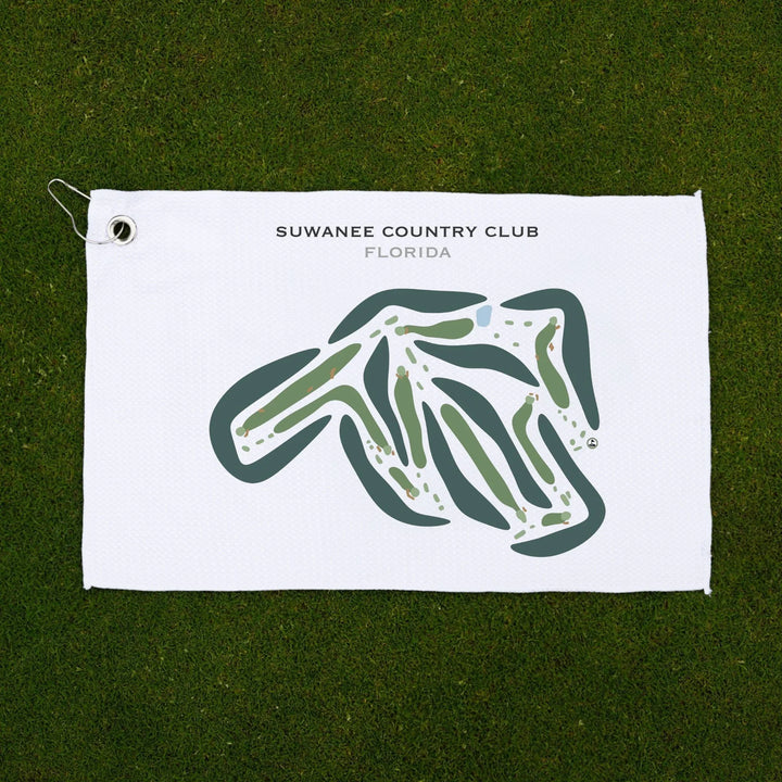 Suwannee Country Club, Florida - Printed Golf Course
