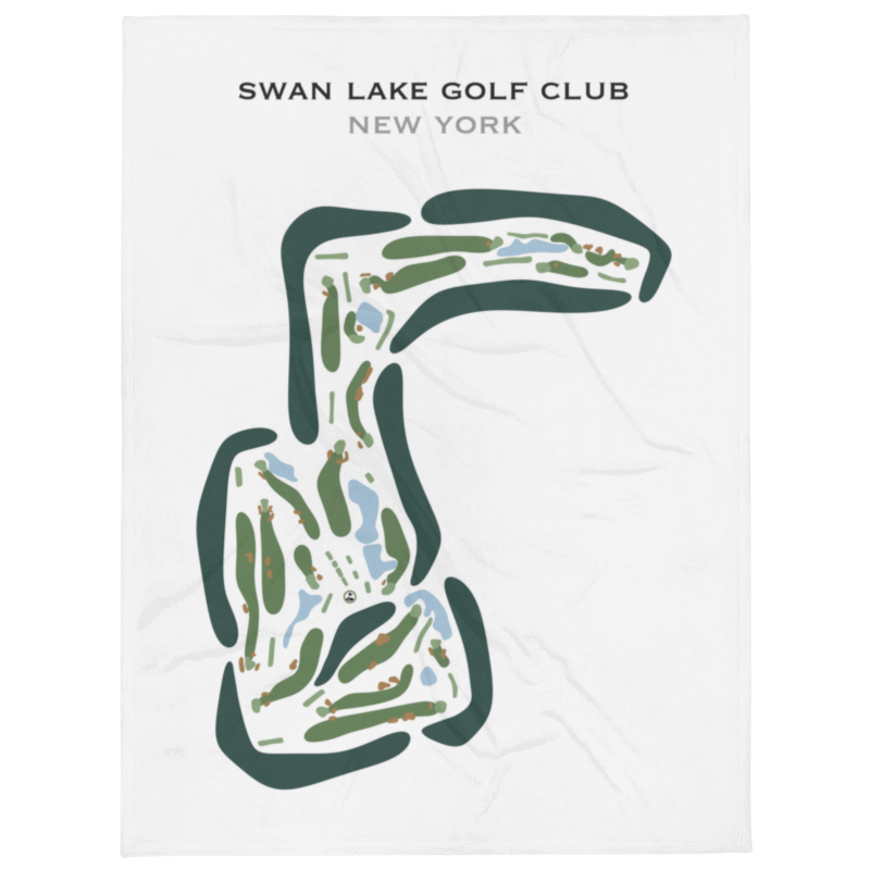 Swan Lake Golf Club, New York - Printed Golf Courses