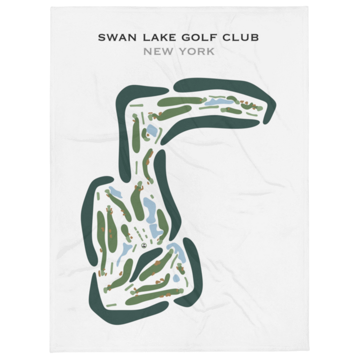 Swan Lake Golf Club, New York - Printed Golf Courses