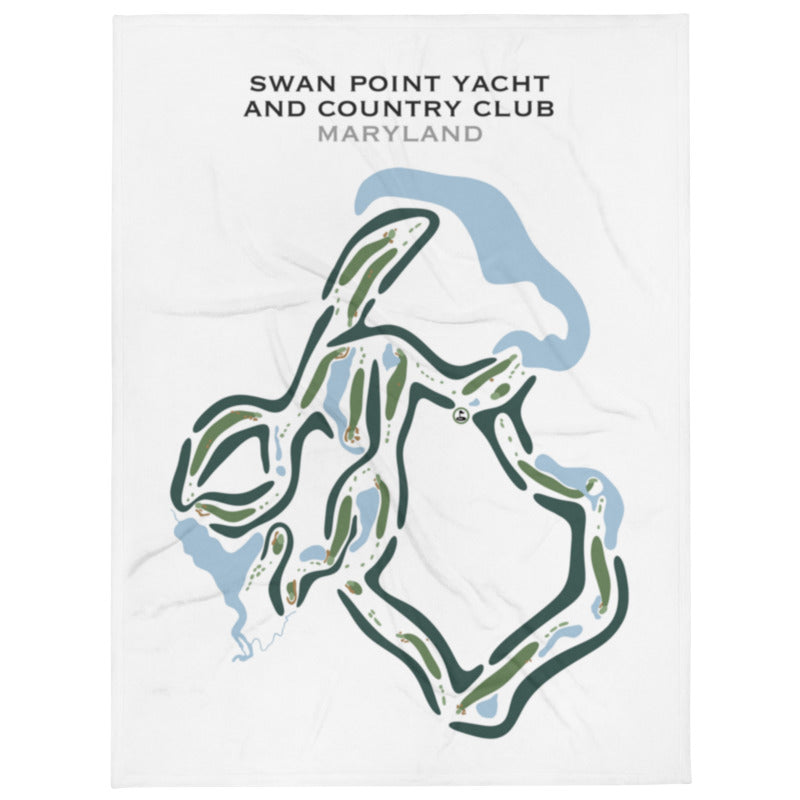 Swan Point Yacht & Country Club, Maryland - Printed Golf Courses