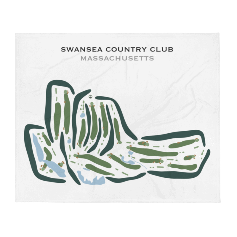 Swansea Country Club, Massachusetts - Printed Golf Courses