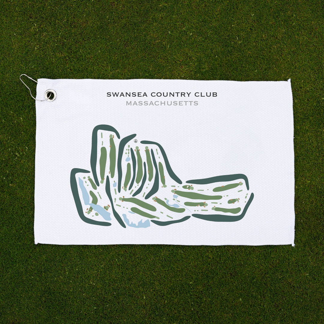 Swansea Country Club, Massachusetts - Printed Golf Courses