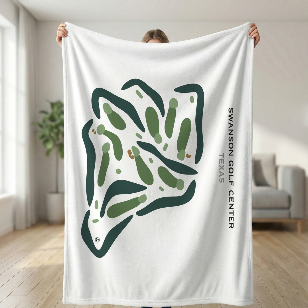 Swanson Golf Center, Texas - Printed Golf Courses
