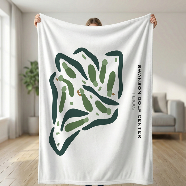 Swanson Golf Center, Texas - Printed Golf Courses