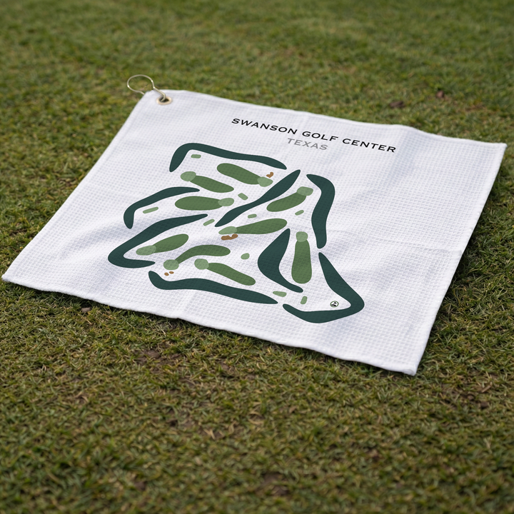 Swanson Golf Center, Texas - Printed Golf Courses