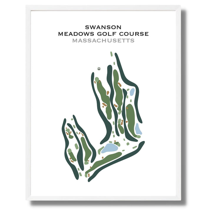 Swanson Meadows Golf Course, Massachusetts - Golf Course Prints