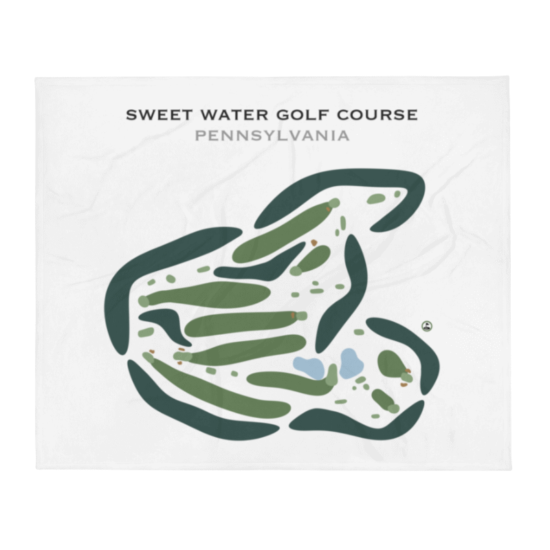 Sweet Water Golf Course, Pennsylvania - Printed Golf Courses