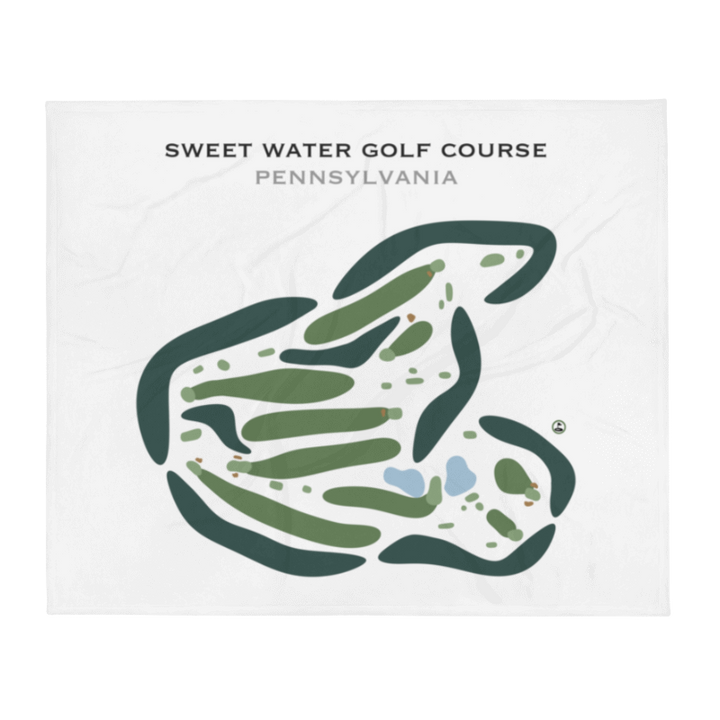 Sweet Water Golf Course, Pennsylvania - Printed Golf Courses