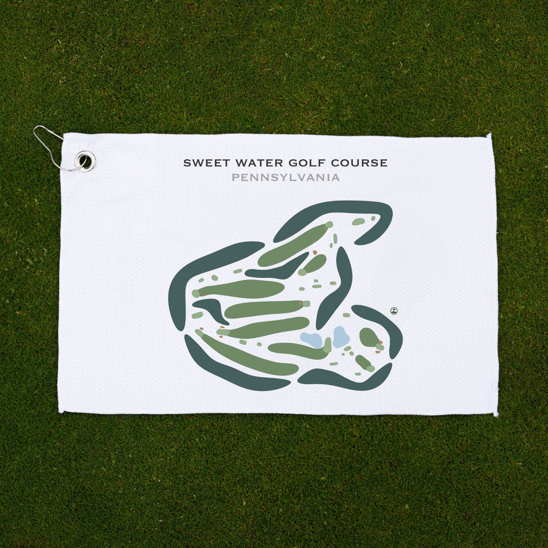 Sweet Water Golf Course, Pennsylvania - Printed Golf Courses